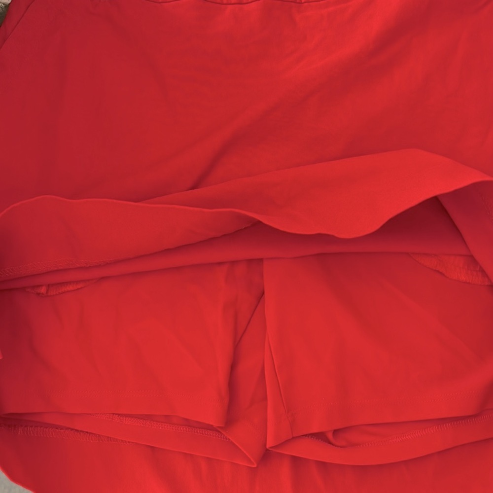 Red Mini Skirt - Picture 6 of 6